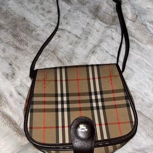 Vintage BB crossbody bag brown